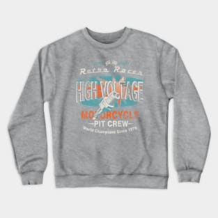 High voltage motorcycle Crewneck Sweatshirt